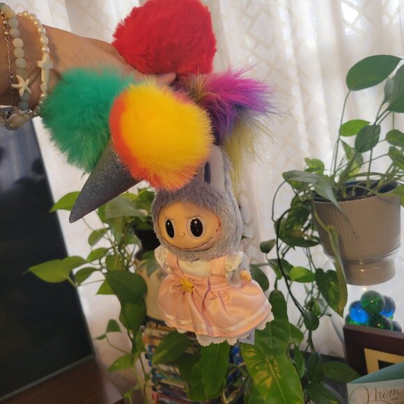 🔥🔥REDUCED! 🔥🔥Labubu Exciting Macaron with Pompom Charms - Picture 13 of 13